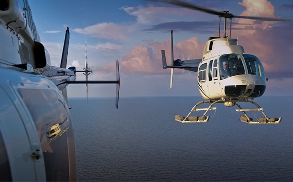 Bell 206 Faro helicopter transfers